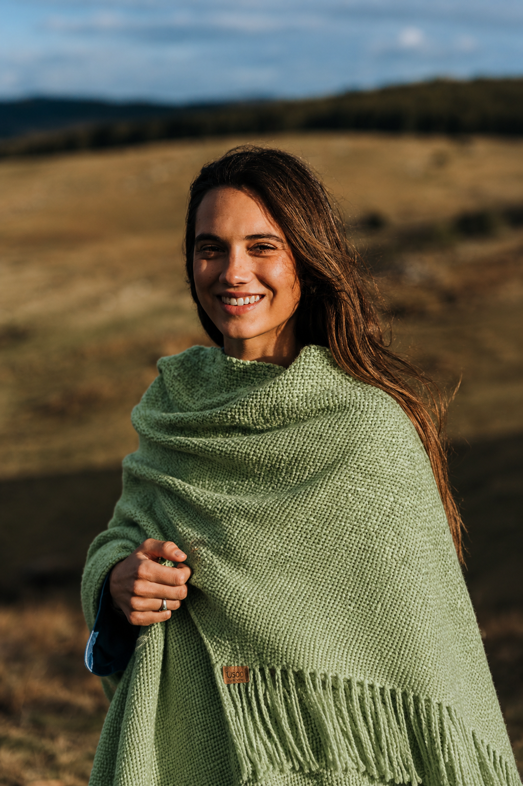 Ruana Mila Verde